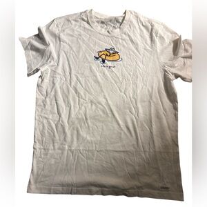 NWT-Mens Life Is Good White Tee